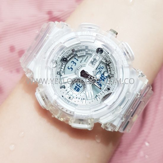 Reloj G-FORCE Lady Deportivo Transparente